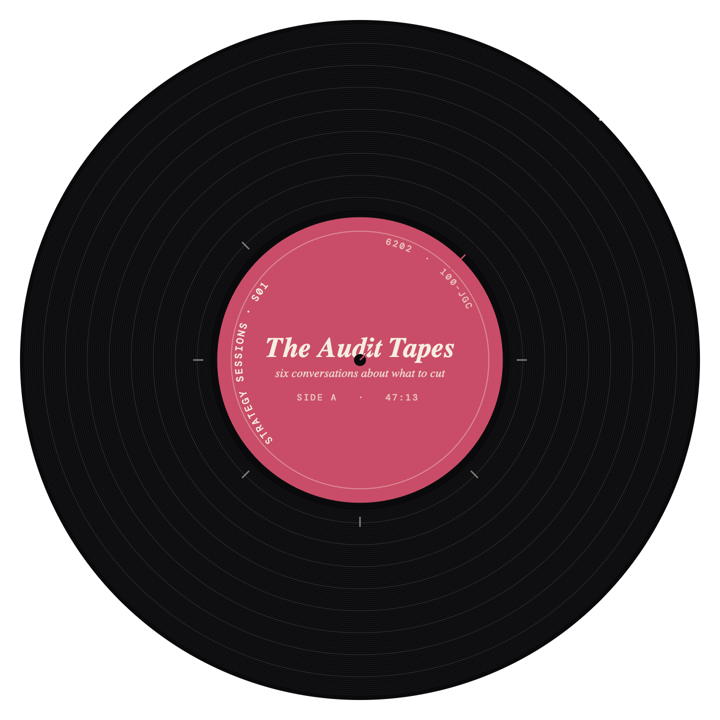 Audit Tapes vinyl record